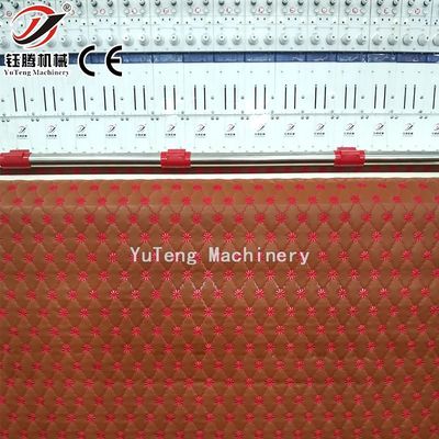 Tốc độ cao 900RPM máy vi tính Quilting thêu máy đa đầu