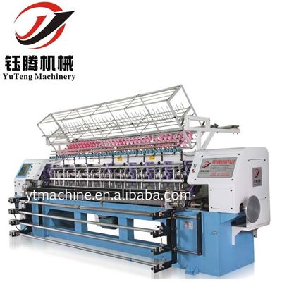 128 " Máy quấn kim đa kim máy tính để may tàu con thoi