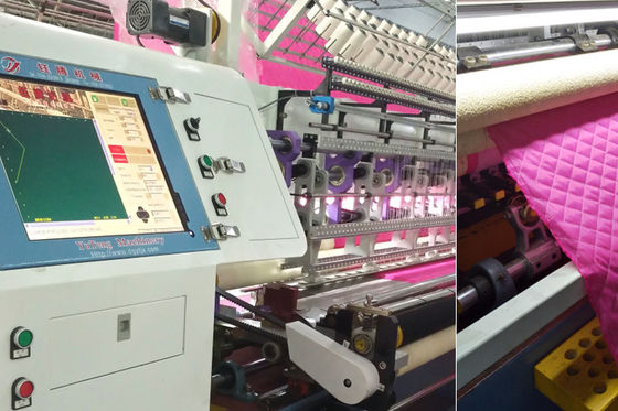 800rpm Công nghiệp Comforter Quilting Machine tự động đa chức năng