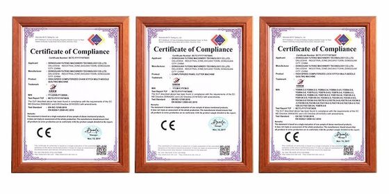 Máy đan dây chuyền nhiều kim máy tính 220V 60HZ