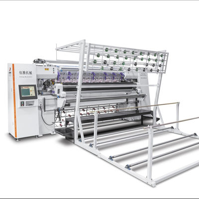 Máy Quilting Multi-Needle siêu tốc độ máy tính hóa với chiều rộng Quilting 2450mm và tự động cắt dây