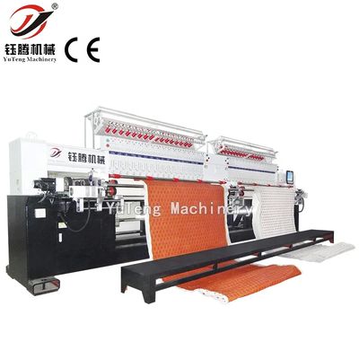 Máy quilt nhiều kim máy tính 380V với nhiều loại vải