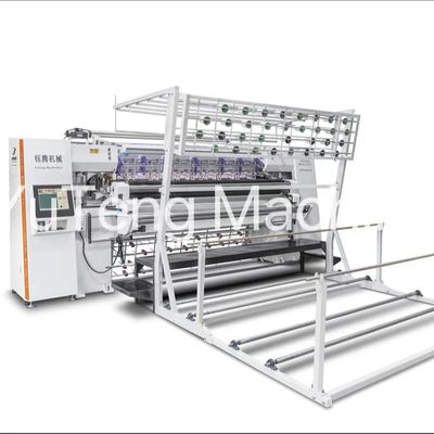 Máy quilting đa kim tốc độ cao, máy tính không có tàu con thoi
