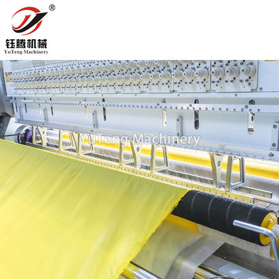 Tốc độ cao công nghiệp máy tính hai hàng quay móc quilting máy may
