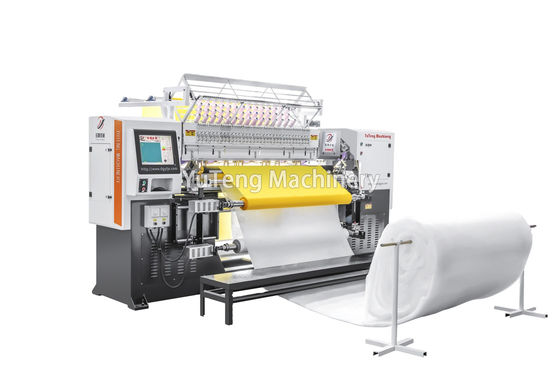 Tốc độ cao công nghiệp máy tính hai hàng quay móc quilting máy may