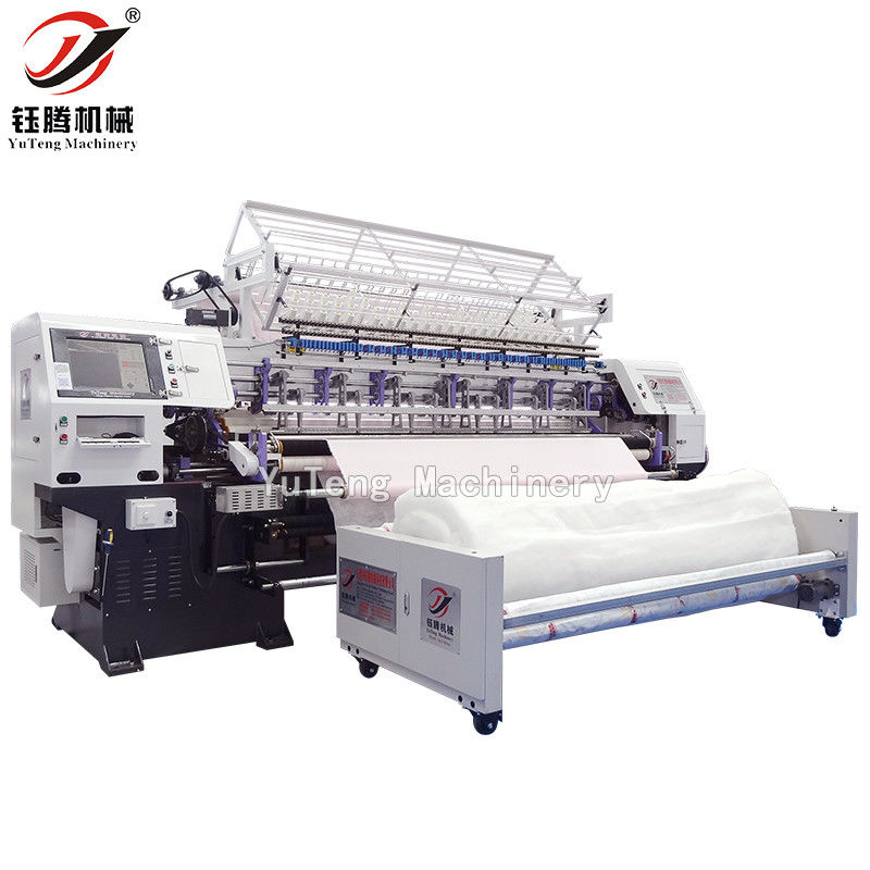 Nhà máy sử dụng máy tính Shuttle Lock Stitch Multi Needle Quilting Machine Cho Quilt Bedding Making Product