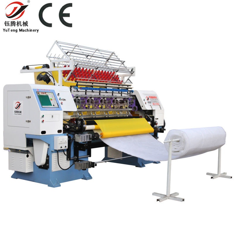 245cm rộng đa kim Quilting máy YGB96-2-3 Mô hình cho heavy quilts 4500 kg Capacity