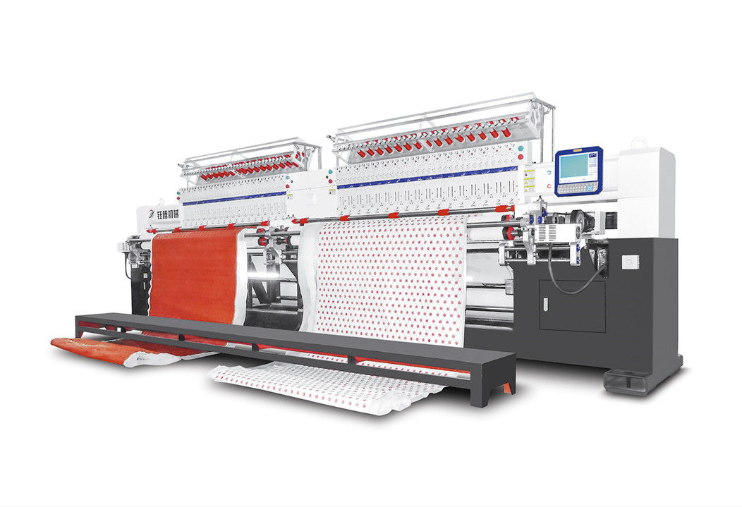 Máy quilt nhiều kim máy tính 380V với nhiều loại vải
