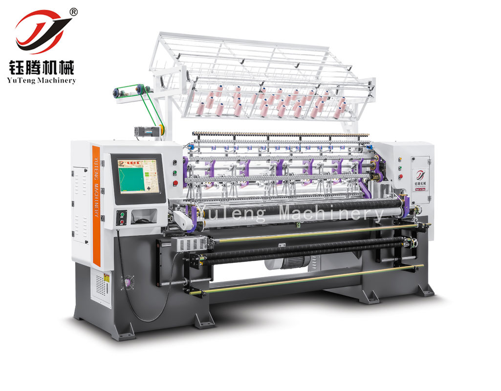 Công nghiệp siêu tốc độ cao máy tính hóa nhiều kim quilting máy để làm cho quần áo Hometextile